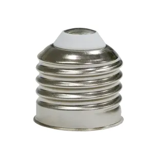 Factory Directly Sell E27 Led Lamp Bulb Holder Base With Nickel Plated