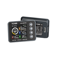 Probador de Baterías de Plomo-Ácido Capdisp TC169 12V-60V con Indicador de Capacidad, Medición de Corriente (0~30A), Precisión del 1%, Pantalla LCD