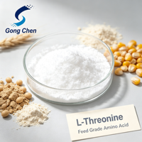 L-Thréonine 98,5% Haute Pureté Qualité Alimentaire Certifié ISO 9001 Fabricant d'Acides Aminés Gongchen CAS 72-19-5