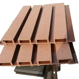 Outdoor Wood Plastic PVC Exterior WPC Wall Panel External wpc wall Cladding