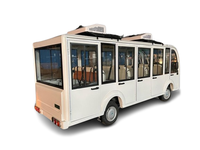 Bus touristique électrique 11 places, mini-bus sans batterie ni climatisation, avec porte, 4 kW, fabriqué en Chine