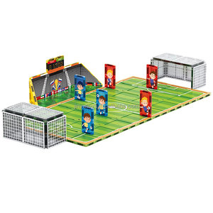Jeux de fête personnalisés pour enfants, jeu de football avec figurines, tuiles magnétiques, briques de construction compatibles - Product Image 1