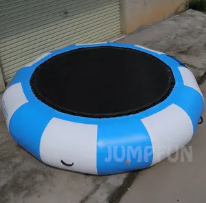 2024 Beste Prijs 2021 Goedkoopste 10 Voet Opgeblazen Aqua Trampoline 10% Korting Opblaasbare Drijvende Trampoline Voor Kinderen