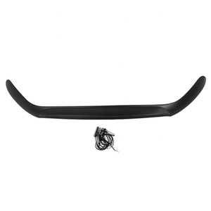 YCSUNZ ABS noir mat capot capot garde avec lumière pour <span class=keywords><strong>Ford</strong></span> <span class=keywords><strong>Ranger</strong></span> <span class=keywords><strong>accessoires</strong></span> <span class=keywords><strong>2018</strong></span> 2019 2020 <span class=keywords><strong>Wildtrak</strong></span> - Product Image 1