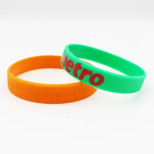 2023 Bracelet en Silicone avec Led clignotante, Logo personnalisé, contrôle du son, éclairage, pour fête ou concert