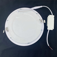 Plafonnier LED encastré ultra fin rond carré Ce Rohs Emc pour la maison et le bureau 6w 12w 18w 24w
