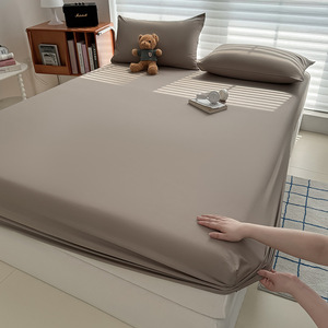 Washed Cotton All-inclusive Bed Skirt Cover Set Dustproof Protective Solid Modern Style Foreign Trade Cross-border Model <strong>Eleven</strong> - Product Image 6