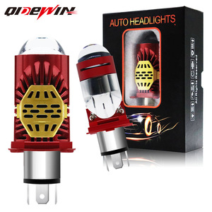 Qidewin H4 <b>LED</b> <b>Headlights</b> 12000 Lm 50W Red Yellow Version Auto Car Lighting - Product Image 1