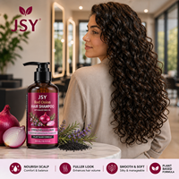 300ml Sampo Bawang Merah Minyak Biji Hitam Penguat Volume Rambut Menutrisi Kulit Kepala Melembutkan Menghaluskan Berbahan Dasar Tumbuhan Private Label OEM ODM