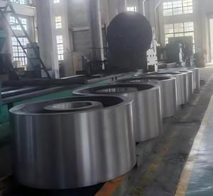 גלגלת תמיכה מותאמת אישית לכריית פחם, גלגלת רכיבה עם ציר הרכבה, עשויה מחומר יצוק בקוטר גדול במיוחד, לעבודה כבדה. - Product Image 4