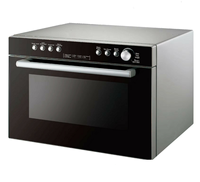 Four à micro-ondes solaire de bureau de la couleur 34L noir d'affichage mené avec la fonction de convection et de gril