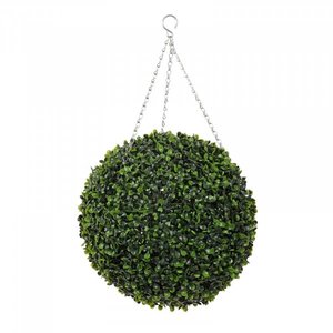 Nouvelle boule d'herbe artificielle milan/geen, boules décoratives en bois de boxeur artificiel pour décoration de jardin - Product Image 1