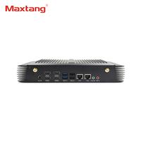 Maxtang-Mini PC sin ventilador, i3, i5, i7, 6305, 4HDMI, SATA, M.2, SO-DIMM de doble canal, DDR4, 64GB
