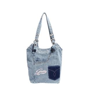2025 new casual women's bag, <b>denim</b> <b>material</b>, brand logo - Product Image 6
