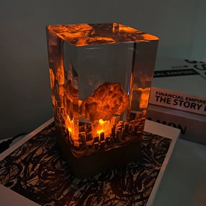 Lámpara de Nube de Humo de Explosión Nuclear, Lámpara Nocturna de Explosión Atómica para Decoración de Sala de Estar, Luz Nocturna 3D Recargable, Regalo - Product Image 5