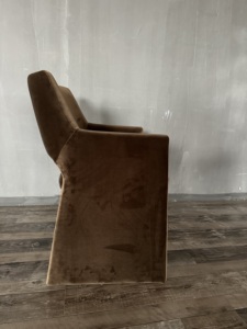 Sillón de Comedor Moderno de Estilo Italiano, Madera Sólida, Tapicería de Tela, Contrachapado, para Hogar, Oficina, Hotel, Sillón Artiss - Product Image 3