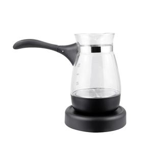 Cafetière en verre borosilicate à prix de gros, mini cafetière turque/grecque portable, chauffe-eau électrique sûr, bouilloire - Product Image 3