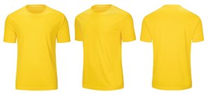 T-shirt de sport pour homme en polyester/coton tricoté, respirant et à séchage rapide, idéal pour l'entraînement de fitness, style basketball américain. - Product Image 3