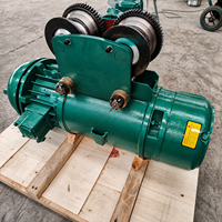 Palans électriques à câble CE certifiés de haute qualité CD1 MD1, capacité de 1 à 20 tonnes, type fixe avec chariot pour atelier d'usine