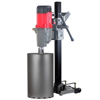 Machine de forage de carottage de béton industrielle Shanghai Jiechu FY-300E, diamètre de carottage max. 300 mm avec support complet