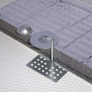 Clavos de Aislamiento Perforados con Base Redonda de 50x50mm y 25x25mm, Fijaciones Adhesivas para Sistema de Renovación de Paredes Exteriores - Product Image 1