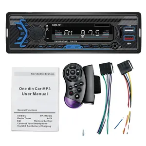 1 DIN autoradio Car Audio FM Blue-tooth lettore Audio MP3 cellulare vivavoce USB/SD autoradio autoradio In ingresso Dash Aux