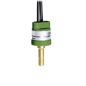 Pressostat réglable 0,28/0,4 MPa NC 220 VCA, corps vert, connecteur fileté en laiton pour systèmes pneumatiques - Product Image 1