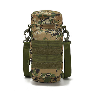 Zennison Tactical Molle Water Bottle Holder Hydration Carrier Kettle Pouch Hydration Pouch Hanging <strong>Bag</strong> - Product Image 6