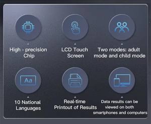 ميزان تحليل الجسم الأكثر مبيعًا لعام 2026 لتحليل الدهون في الجسم بدقة 330 مؤشر كتلة الجسم جهاز تحليل بيولوجي دقيق للجسم - Product Image 6