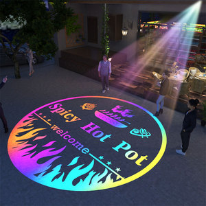 60W năng động gobo Logo chiếu HD & quảng cáo thương mại sáng đèn Led ngoài trời IP67 kính chống nước nhôm trực tiếp - Product Image 1