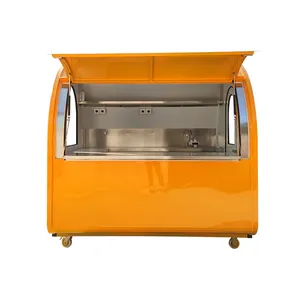 Cheap Bubble Tea Kiosk Indoor Counter Bar Box Cart Boba Waterproof Led Strip Light China Factory Street food kiosk