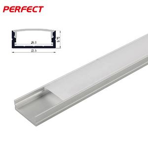 Profil <span class=keywords><strong>LED</strong></span> en aluminium 23*10 Montage en surface 20m de largeur Canal <span class=keywords><strong>LED</strong></span> pour décoration murale et de plafond - Product Image 3