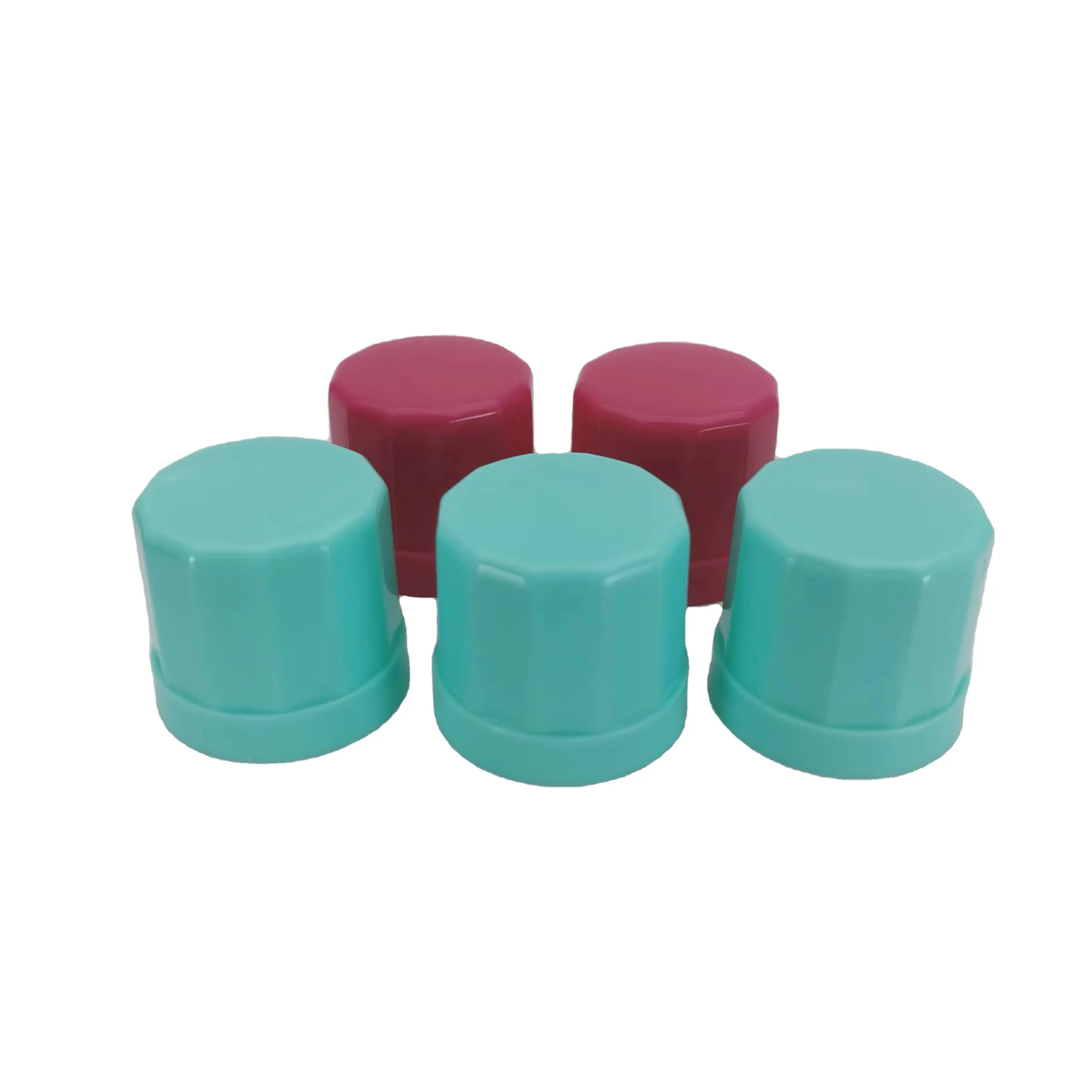 Customization size/color smooth surface 24mm screw caps 24/420 PP material cosmetic packing bottle caps