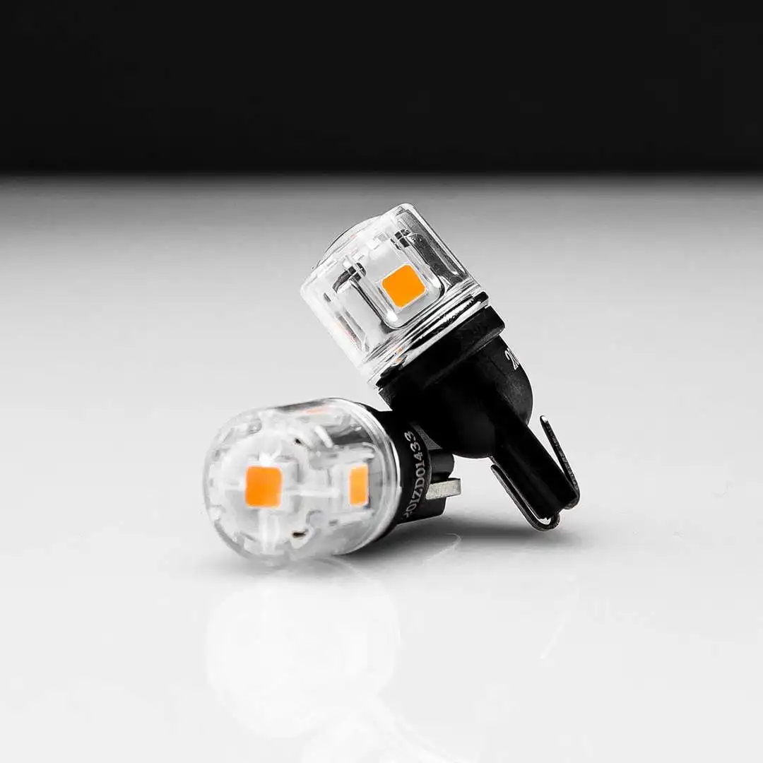 LEDライトT10 AMBER 5 PCS SMD LED電球200LMウインカーパーキングライトカスタマイズ卸売自動照明システム