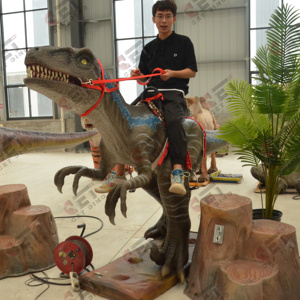 Cet <span class=keywords><strong>Dino</strong></span> hecho a mano Lifesize Animatronic Dinosaur Ride con venta de alta calidad para parque temático - Product Image 5
