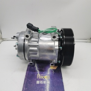 คอมเพรสเซอร์เครื่องปรับอากาศ400101-00034คอมเพรสเซอร์ AC สำหรับ DX800 DX1000รถขุด - Product Image 1