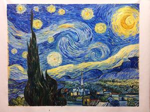 Peinture à l'huile de tournesol, pour salon, dessin peint à la main, décoration murale de la maison, m - Product Image 3