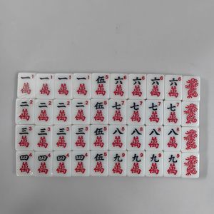 American Jewish <b>Mahjong</b> <b>Set</b> 24mm Melamine Portable 166Pcs Tiles For US Players - Product Image 4
