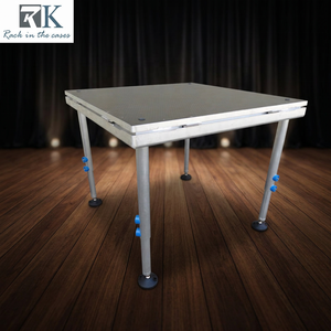 Adjustable Concert Plywood <b>Stage</b> <b>Platform</b> Outdoor Aluminum Event Height Portable Performance <b>Stage</b> - Product Image 1