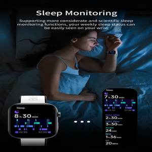 Montre intelligente rose durable offrant une autonomie de 10 à 12 jours et une étanchéité IP68 parfaite pour les utilisateurs actifs - Product Image 2