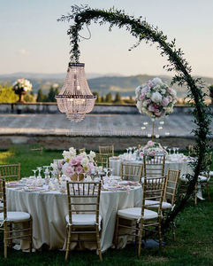 Decoración de Araña para Bodas 2024, Arco de Metal Blanco y Negro, Soporte para Telón de Fondo, Arco para Eventos y Fiestas - Product Image 4