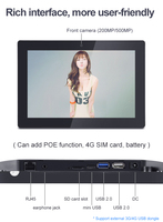 Señalización Digital Comercial de 8/10.1/13.3/14/15.6/21.5/23.8/32 Pulgadas con Sistema Operativo Android, Pantalla Táctil de 10 Puntos, Wi-Fi Integrado, Altavoz y Publicidad