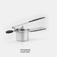 Uberchef Bellemain Nieuwe Siliconen Handvat Aardappelpasta Pers Net Multi-Gebruik Groente En Home Tools Exclusief