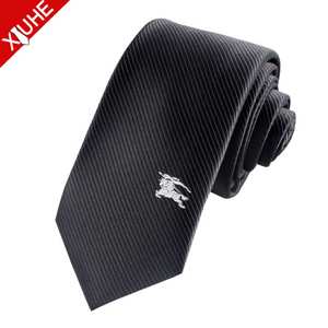 Custom Lot Mens Skinny Necktie Striped Famous Brand Name Company Logo Neck <strong>Tie</strong> Woven Necktie Custom Design Logo <strong>Tie</strong> - Product Image 2