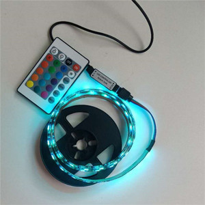 Televisione TV Schermo Del Computer Decorazione di Telecomando di RGB Usb Alimentato Condotto La <span class=keywords><strong>Striscia</strong></span> - Product Image 2