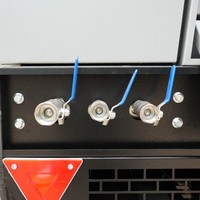 Compresseur d'air à vis portable à moteur diesel pour la construction, à large application