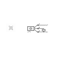 Sensor Proximitas BXUAN Flush NPN PNP Jarak Deteksi 20-60mm 12-24V DC NO NC Saklar Sensor Induktif
