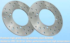 Rotor de freno de disco trasero personalizado 5248250 para Polaris <span class=keywords><strong>ACE</strong></span> 570 325 500 900 Brutus Farmhand 450 GEM EM1400 Hawkeye 325/400 LSV M1400 - Product Image 5