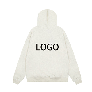 Sudaderas con capucha gruesas de algodón 100% de alta calidad para hombre Unisex logotipo personalizado peso pesado <span class=keywords><strong>ESSS</strong></span> de gran tamaño para la temporada de invierno - Product Image 3