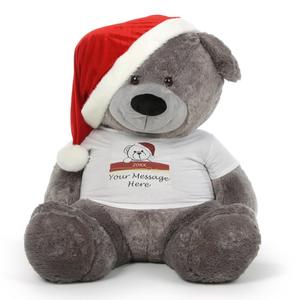 Urso de pelúcia gigante, boneco de pelúcia personalizado, urso de pelúcia macio, grande urso verde de pelúcia, tamanho humano - Product Image 5